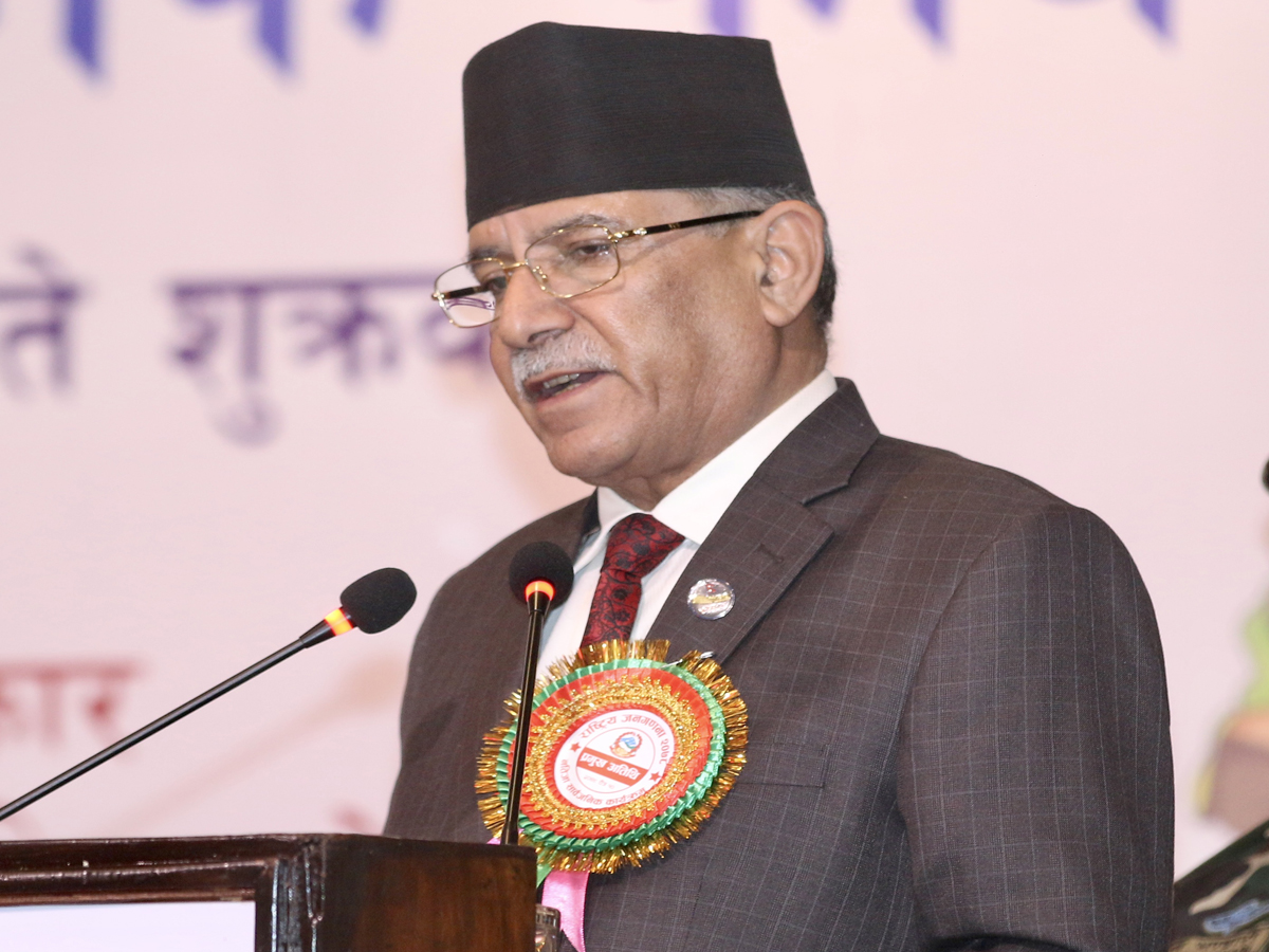 जनगणनाबाट प्रगति मापनमा सहयोग पुग्छ : प्रधानमन्त्री दाहाल
